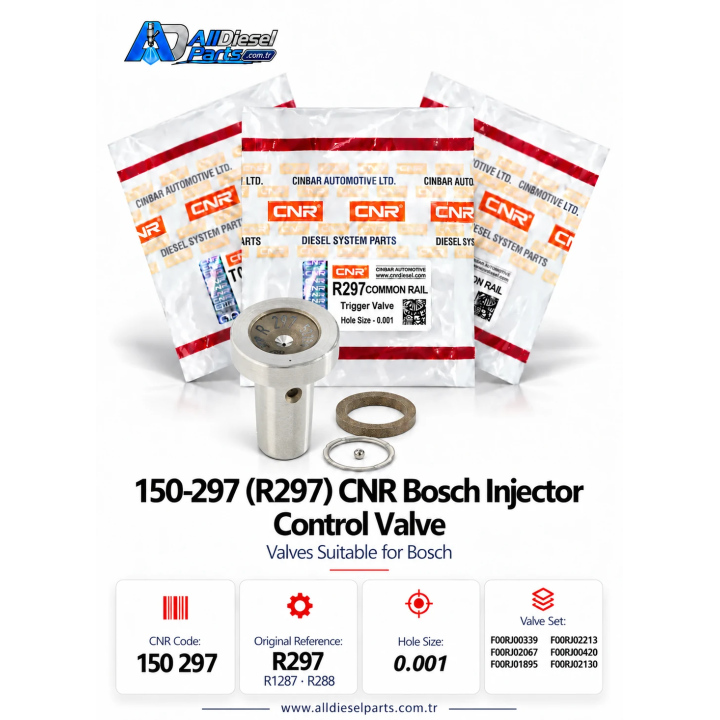 Bosch R297 Enjektör Kontrol Valfi | CNR 150 297