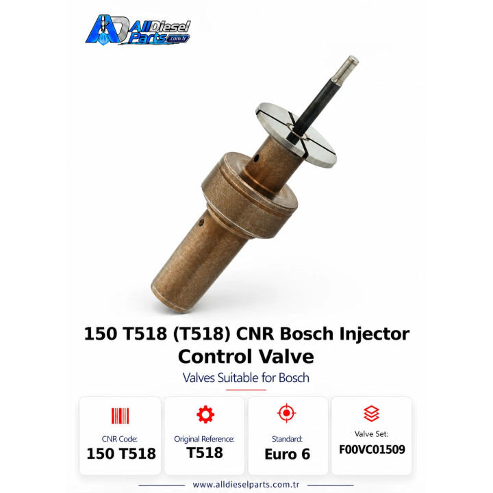 Bosch T518 Enjektör Kontrol Valfi | CNR 150 518