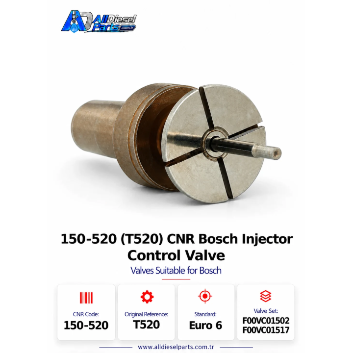 Bosch T520 Enjektör Kontrol Valfi | CNR 150 520